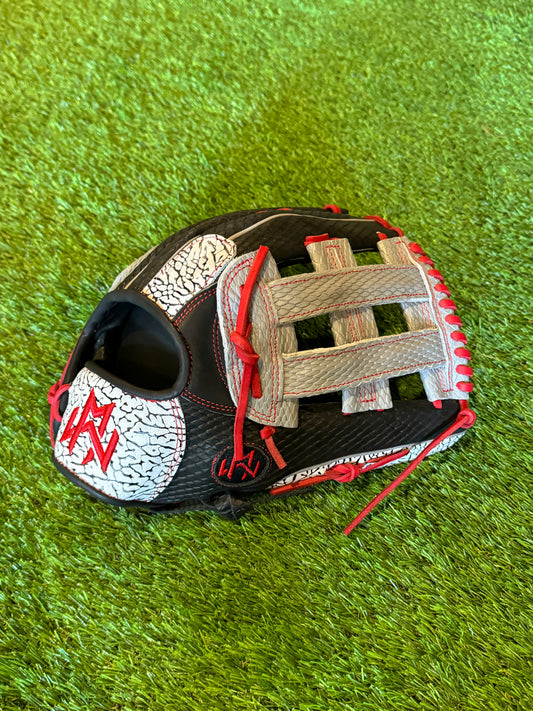 Wicked Mitts “Fire Red” Softball Glove