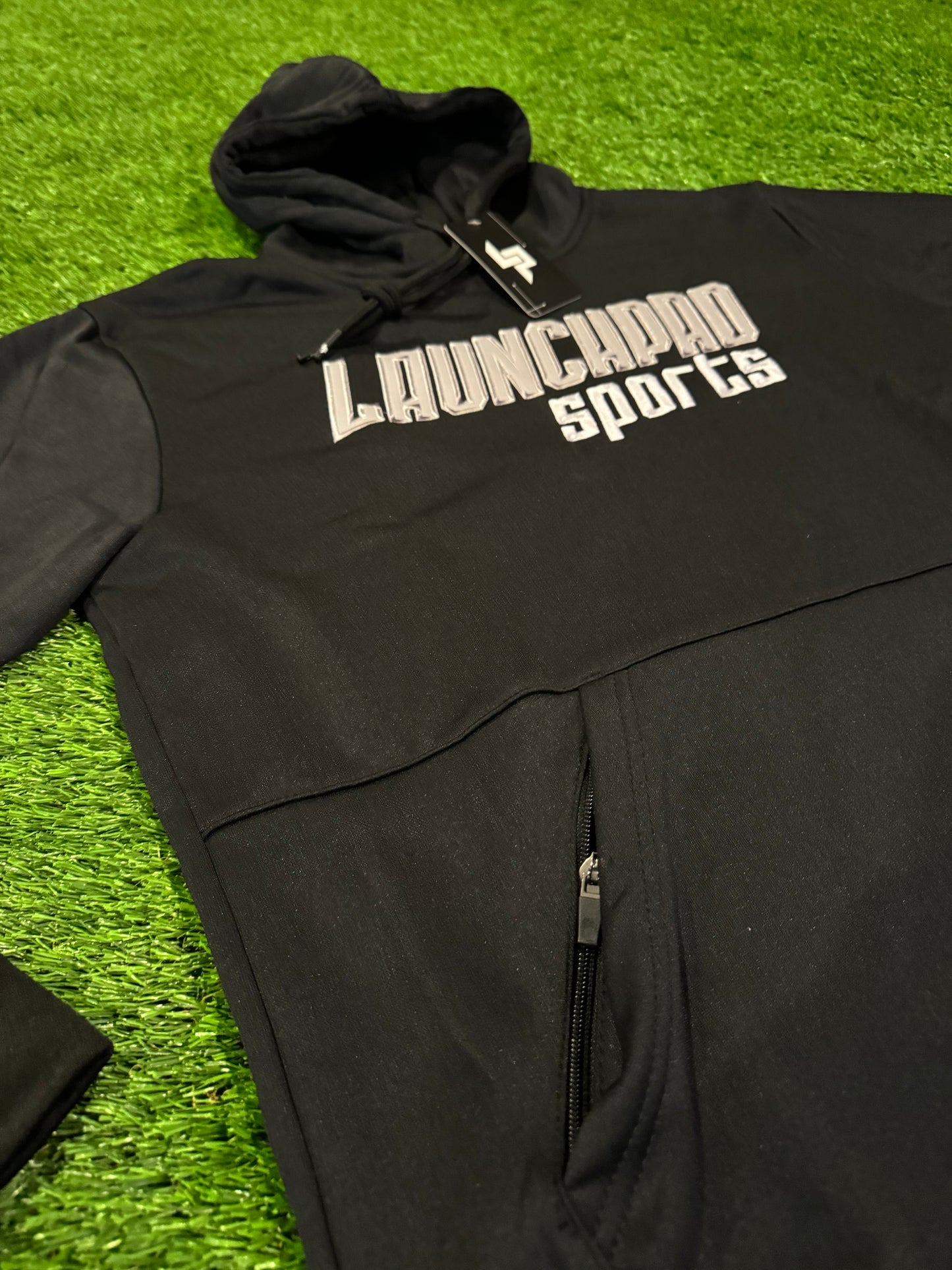 Launchpad Sports Black Hoodie