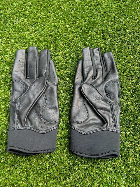 Wicked Mitts Batting Gloves - Short Cuff (Black)