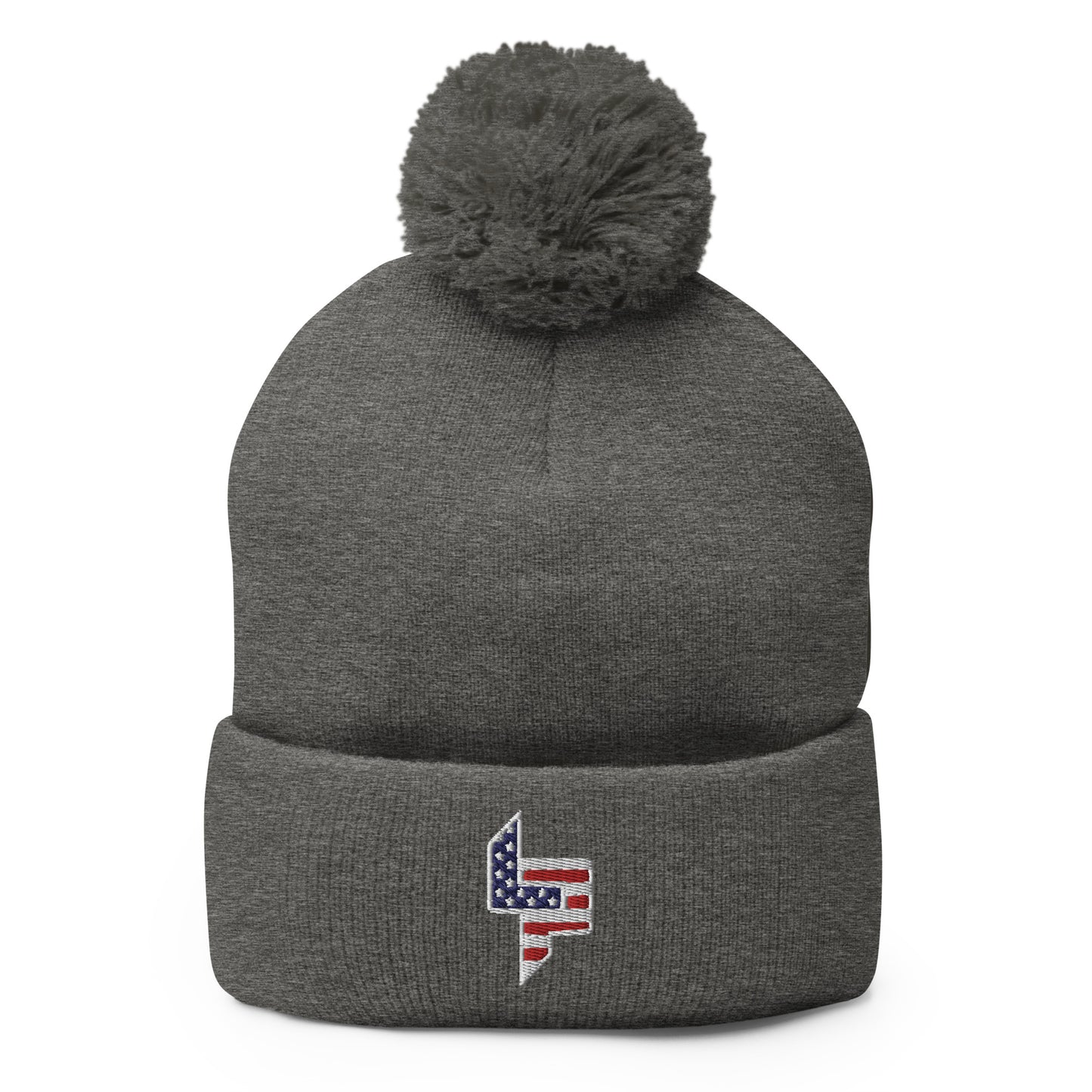 Launchpad Sports USA Pom-Pom Beanie