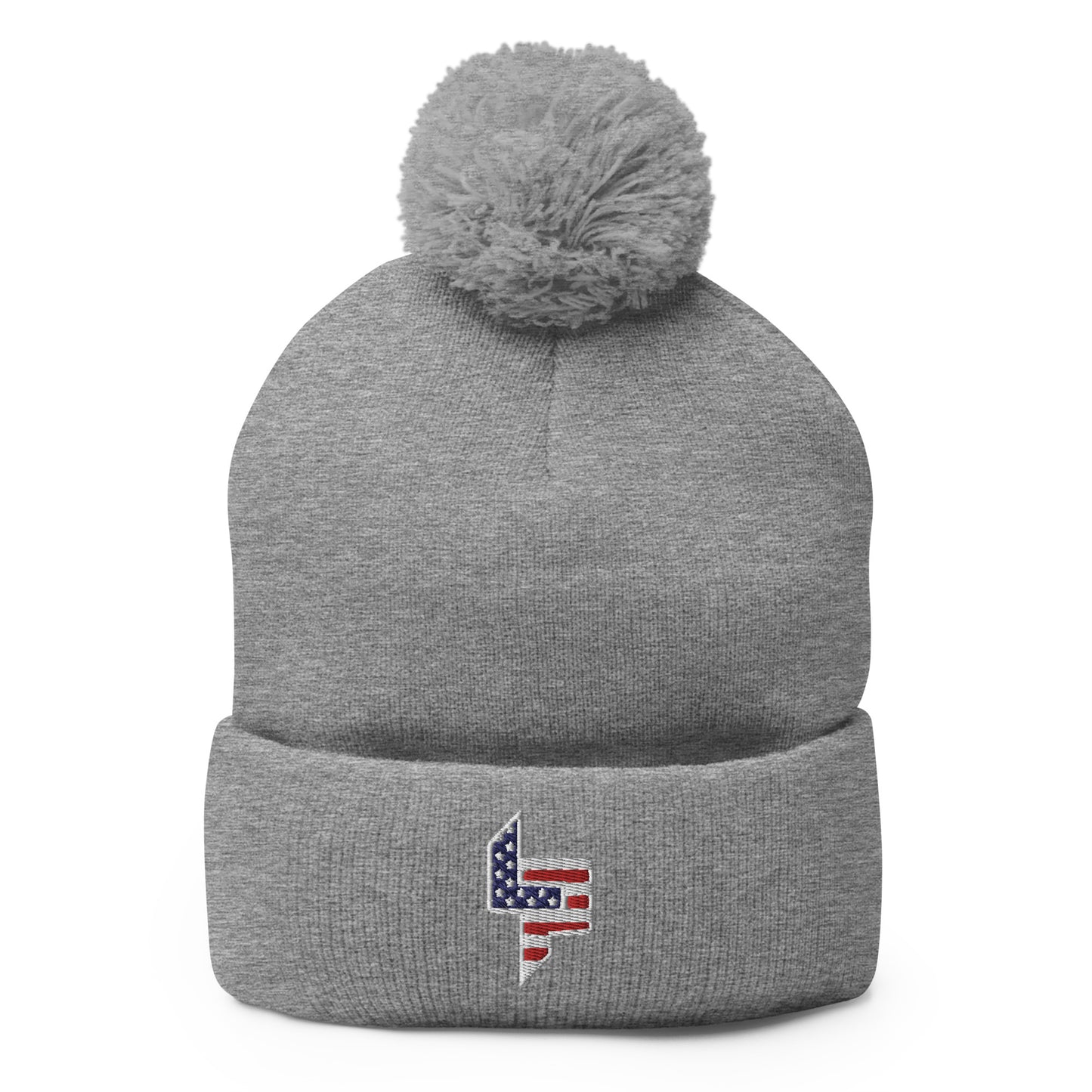 Launchpad Sports USA Pom-Pom Beanie