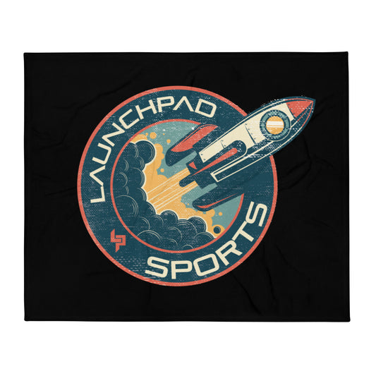 Launchpad Sports "Rocket" Throw Blanket