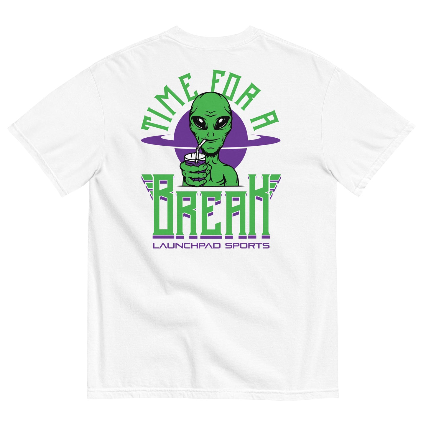 Launchpad Sports "Time For A Break" Comfort Color Tee